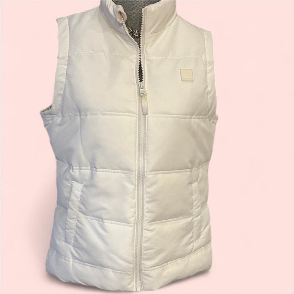Bench White Puffer Vest - Picture 3 of 6